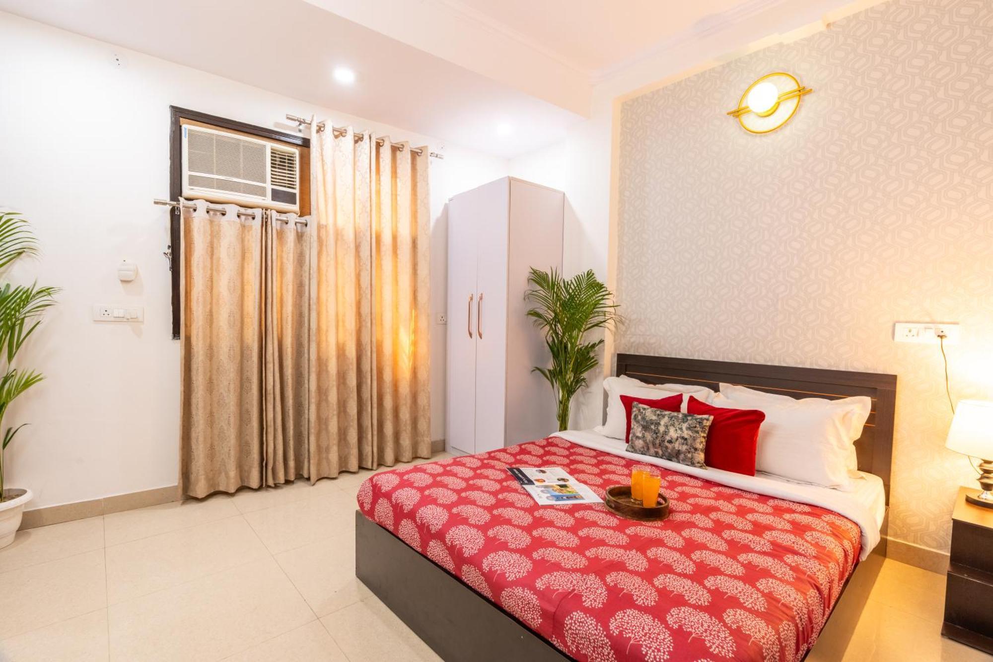 Homlee-Vintage 2Bhk-Ndls-Lift-Bharat Mandapam Appartement New Delhi Buitenkant foto